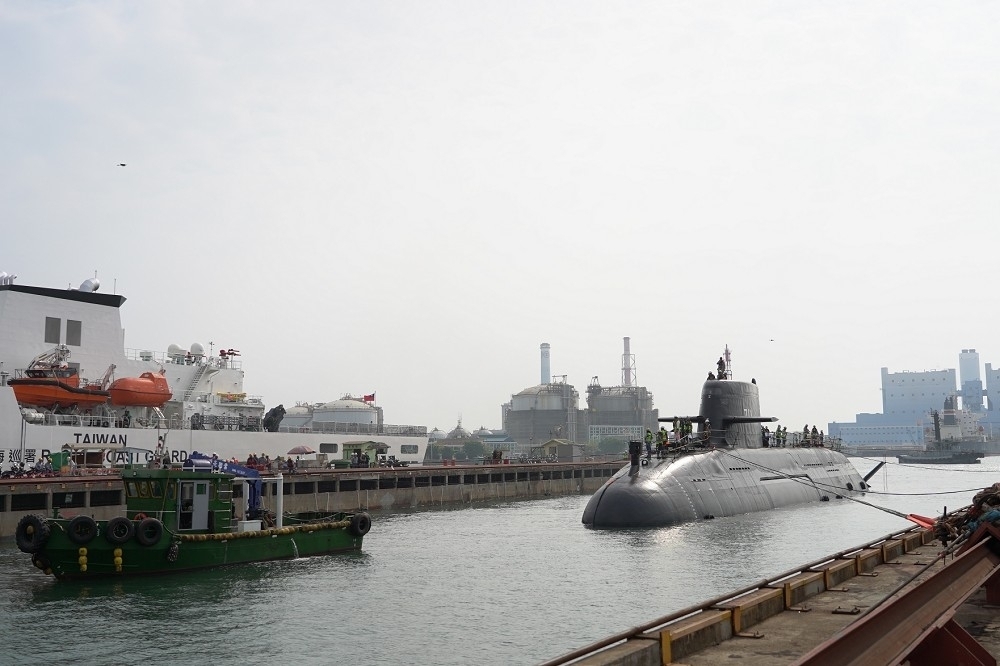針對潛艦國造預算遭立法院凍結18億元，海軍司令部表示，恐加劇敵我戰力失衡。（資料照片／王侑聖）