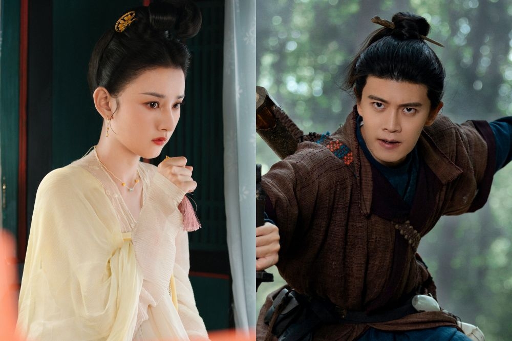 任嘉倫（右）過去演出《流水迢迢》展現精湛演技，他與宋祖兒（左）搭檔演出新劇《無憂渡》，因宋祖兒爆出逃漏稅，慘被雪藏3年，如今宋祖兒自證清白，《無憂渡》火速定檔播出，兩人將在劇中上演人妖戀，加上3大看點有望成爆款劇。（取自無憂渡微博）

