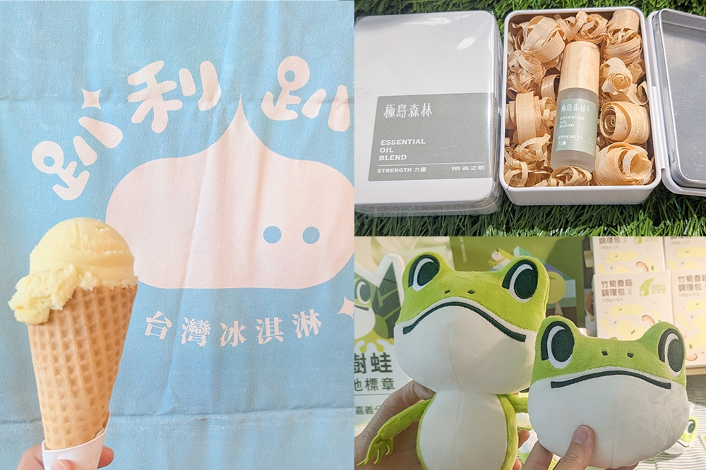 「三小市集」從即日起至 4/20 開跑，將全台各地 40 個品牌搬進台北 SOGO 復興館。（邱家琳攝）
