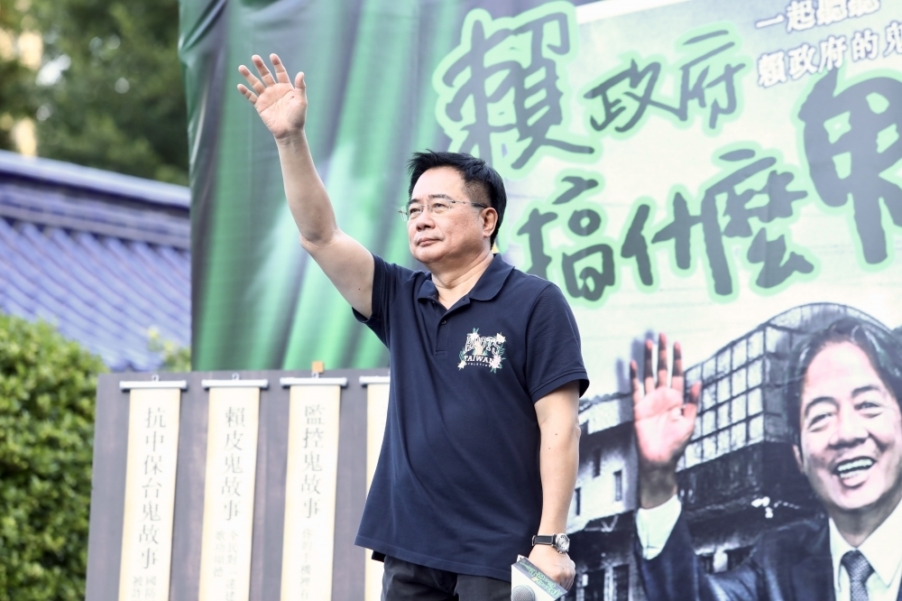 蔡正元說日本前防衛副大臣中山泰秀託人向他傳達賴清德整肅特定人士的意圖，中山泰秀本人隨即以日、英、中三語發文否認。（資料照片／攝影：王侑聖）