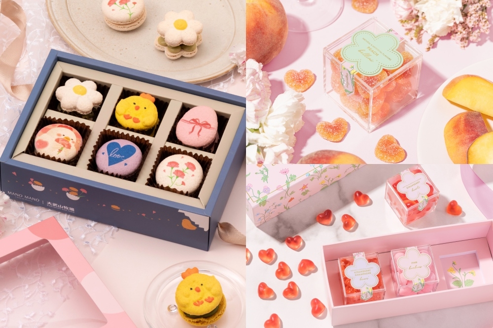 大武山牧場及 Sugarfina 皆推出母親節禮盒（大武山牧場、Sugarfina 提供）