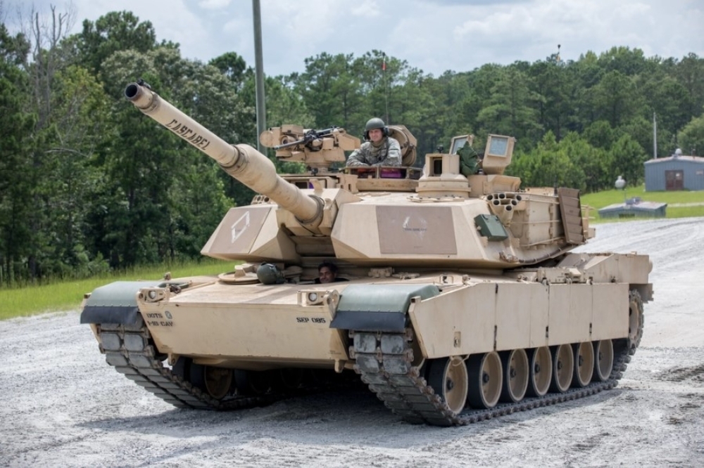 國軍證實第二批M1A2T戰車將在今年6月底前完成交運。（取自DVIDS）