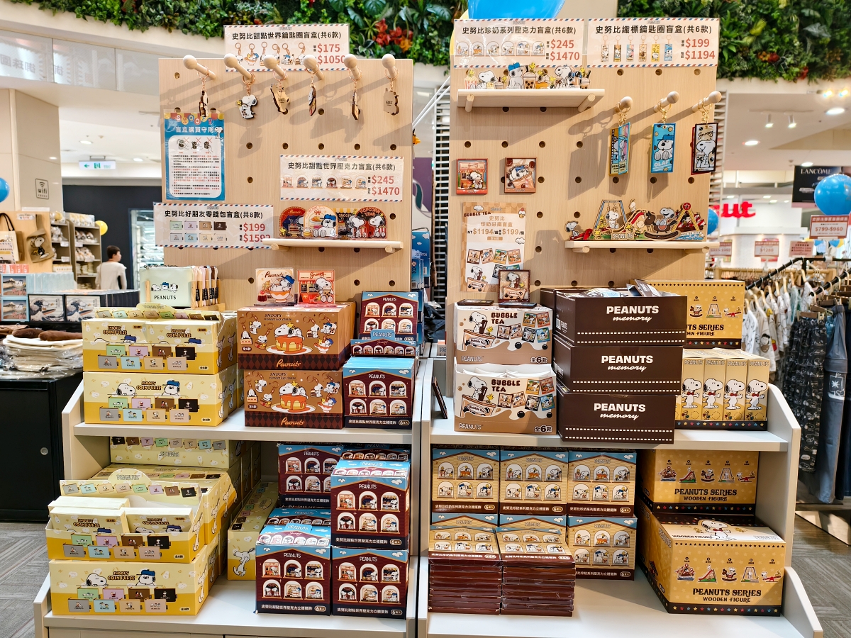 「SNOOPY × 星宇航空」快閃店進駐環球新北中和店！「星宇航空 × 史努比主題航班」機上用品、小朋友禮物搶先亮相
